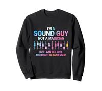 Tie Dye I’m A Sound Guy Not A Magician Audio Sound Engineer Sudadera
