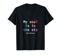 Tie Dye, My Soul In The Sky, divertida cita poética de Shakespeare Camiseta