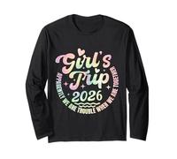 Tie Dye para niñas Trip 2026 Trouble When We Are Together Manga Larga