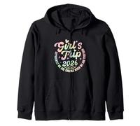 Tie Dye para niñas Trip 2026 Trouble When We Are Together Sudadera con Capucha