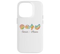 Tie Dye Seashells Cancún México Beach Shelling Carcasa para iPhone 14 Pro