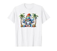 Tie Dye Summer GNOME For Beach Women and Hawaii Vacation Camiseta