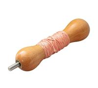 Tie Dye Tools, Tie Sinew Pulling Device with Connector, Wooden Handmade Accessories for Adult Beginner Clothing Design Staining Craft Textile Art 1.57x6in, Fabric Wrapping Kit