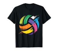 Tie Dye Volleyball Fans Sports Player Women Men Camiseta