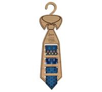 Tie Hanger, Wooden Belt Organizer Rack, Necktie Storage Holder System, Multi Hook Wardrobe Display Frame, Closet Space Saving Build, Men Gentlemen Fathers Husbands Boyfriends 9.84x5.91x0.2 Inches