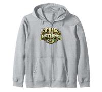 Tie or Nothing Life Vise Banco Trucha Streamer Hackle Hook Sudadera con Capucha