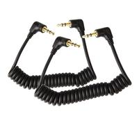 TIEDXIOY Cable de audio TRS a TRS de 3,5 mm compatible con Rode Wireless Pro/Wireless Go 2/DJI Mic 2 y Hollyland Lark M1 M2 150 Max Duo, cable de micrófono de audio de 3,5 mm para cámaras réflex