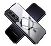 Tieeyivv Funda Magnética para OnePlus Nord 5 5G Case Compatible con MagSafe, Frame Funda de Silicona Flexible + PC Acrílico Carcasa Transparent Slim Antigolpes Cover