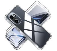 Tieeyivv Funda para Oneplus 15R 5G Case con 2 Piezas Protector de Pantalla Cristal Vidrio Templado Transparente TPU Soft Incorporado Cover Anti-rayones, Anti-Amarilleo Protección Bumper