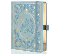 TIEFOSSI B5 Cuaderno Punteado, Cuaderno de Cuadrícula Punteada para Mujeres y Hombres, Cuadernos de Tapa Dura para Escribir, Papel Grueso de 160 GSM, 150 Páginas Numeradas