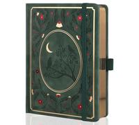 TIEFOSSI B5 Cuaderno Punteado, Cuaderno de Cuadrícula Punteada para Mujeres y Hombres, Cuadernos de Tapa Dura para Escribir, Papel Grueso de 160 GSM, 150 Páginas Numeradas