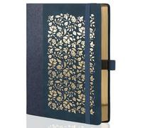 TIEFOSSI B5 Diario rayado para mujer y hombre, papel de 100 g/m², 230 páginas numeradas, cuaderno con rayado tipo colegio, cuadernos de tapa dura para escribir un diario