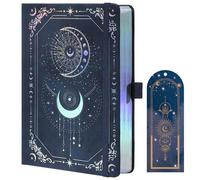 TIEFOSSI Bullet Dot Journal, 160gsm 190 Páginas Numeradas, Diario para trabajar y dibujar, A5 Diario de cuero de tapa dura para escribir Mujeres Hombres