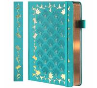 TIEFOSSI Bullet Dot Journal, cuaderno vintage para mujeres y hombres, 160 g/m², 192 páginas prémium, cuaderno de tapa dura A5, regalo para viajes, oficina, escritura diaria