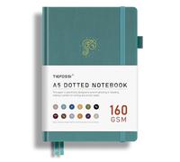 TIEFOSSI Bullet Dotted Journal, Papel Grueso de 160GSM, Cuaderno de Puntos con Constelaciones, Cuaderno de Acuario para Mujeres, 256 Páginas de Cuadrícula de Puntos Numerados