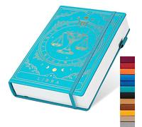 TIEFOSSI Constellations - Cuaderno (A5, tapa dura, 100 g/m², 400 páginas, organizador de balas, para mujeres, hombres, adolescentes (Libra)