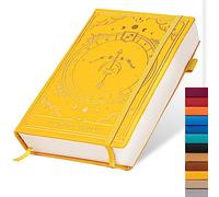 TIEFOSSI Constellations - Cuaderno (A5, tapa dura, 100 g/m², 400 páginas, organizador de balas, para mujeres, hombres, adolescentes (Sagitario)