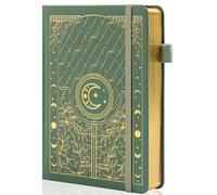 TIEFOSSI Cuaderno Bullet Dotted Journal, papel grueso numerado de 160 g/m², cuaderno de cuadrícula de puntos de tapa dura A5 para mujeres, hombres, trabajo, escritura, Bullet Journaling, dibujo