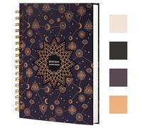 TIEFOSSI Cuaderno de Espiral - Cuaderno de Espiral con Regla Universitaria - Cuaderno de 237 x 178 mm - Cuaderno de Carta B5 - Papel Grueso de 100gsm - 200 Páginas