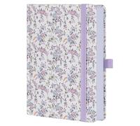 TIEFOSSI Cuaderno Forrado para Mujer, Cuaderno A5 con Cuadrícula de Puntos para Escribir, 190 Páginas Numeradas, Papel Grueso, Diario de Viaje, para Trabajo, Hogar, Escuela, Toma de Notas, Negocios