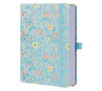 TIEFOSSI Cuaderno forrado para mujeres y hombres, diarios A5 para escribir, 3.53 oz/m², 316 páginas con rayas universitarias, papel grueso, perfecto para oficina y suministros escolares en casa