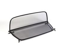 TiefTech Deflector de Viento para Audi A3 8P Descapotable (2009-2013) - Plegable - con Cierre Rápido - Negro | Deflector de Viento | Deflector de Aire | Parabrisas para descapotable