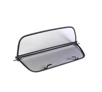 TiefTech Deflector de Viento para Audi A5 Descapotable (2009 en adelante) - Plegable - con Cierre Rápido - Negro | Deflector de Viento | Deflector de Aire | Parabrisas para descapotable