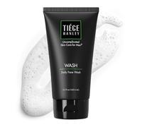 Tiege Hanley Daily Face Wash para hombres, limpiador, sin fragancia, 163 ml | Cuidado de la piel para hombres, limpiador suave con aceite de jojoba, aloe y vitamina B3, fórmula espumosa hidratante para
