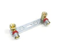 Tiemme Soporte y empalmes terminales 16 x 1/2" mm para Tubo Multicapa de prensado, Multicolor, estándar