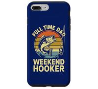 Tiempo Completo Papá Weekend Hooker | Divertido Día del Padre Pesca Carcasa para iPhone 7 Plus/8 Plus