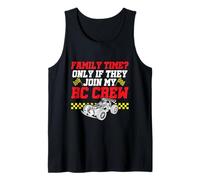 Tiempo De Familia? Rc Crew - Corres De Rc Divertidos Rc Camiseta sin Mangas
