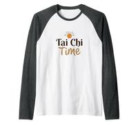 Tiempo de Tai Chi Camiseta Manga Raglan