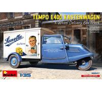 Tiempo E400 Kastenwagen 3-wheel Delivery Caja Track 1 :3 5 Plástico Modelo Kit