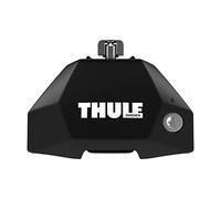 THULE 7107 Jgo. pies EVO Fixpoint (x2) Portaequipaje, Adultos Unisex, Negro (Negro), Talla Única