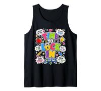 Tiempo para Bloquear el día de Prueba de los Profesores Día de Prueba Motivación Camiseta sin Mangas