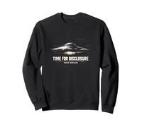 Tiempo para la divulgación UFO Flying Saucer Conspiracy Theory Fans Sudadera