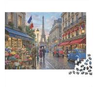 Tiempos Antiguos en París Puzzle 1000 Piezas Adultos Y Niños,14 Años+,Anti-estrés,Reto,Rompecabezas,Regalo Ideal,Relax,Premium,Cartón,Deco Pared,Desafío,Educativo 70x50cm