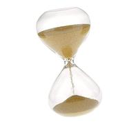 Tiempos de arena Dorada Temas de Vaso de arena Medidas de vidrio Decoración del escritorio, mostrador de tiempo