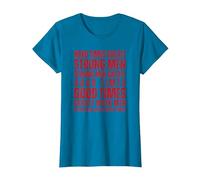 Tiempos difíciles Crear Hombres Fuertes Fitness Motivación Hombres Mujeres Camiseta, Mujer, Zafiro, 3XL