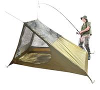Tienda 1 - Tienda Individual - Resistente Ligero Montaje Rápido Malla Ventilada para Pesca Caza Playa Patio Picnic Jardín