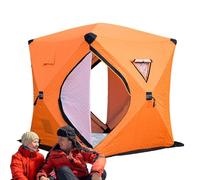 Tienda Aislada - Refugio Caliente Portátil e Impermeable,Cabaña de sobre Hielo,para Agua Dulce Agua Salada Navegación Río Lago Estanque Playa