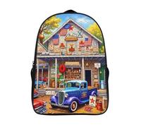 tienda americana mochilas escolares de 3d impresos con arnés ajustables decoraciones retro viaje mochila con 2 compartimentos moderna y duradera mochilas impreso-16,para adolescente regalo