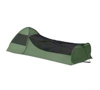 Tienda automática de saco de dormir con tragaluz para camping, diseño a prueba de agua, perfecto para entusiastas del aire libre (verde)