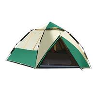 Tienda Campaña Hidráulico Automático Doble Cubierta Tienda Espesar Anti-tormenta De Campaña Al Aire Libre Cuatro Estaciones Alpinismo Playa 3-4 Persona Exteriores