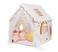 Tienda Campaña Infantil Carpa de Juegos para Niños Interior y Exterior, Grande Carpa para Niños con Ventanas y Bolsa de Transporte, Tienda Infantil Casita Infantil 120×100×130 cm, Animales de Bohemia