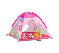 Tienda campaña infantil casita de juego ligera 2 puertas tienda de hadas