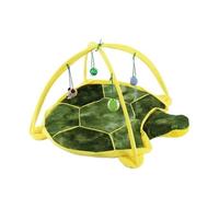 Tienda de Actividades Multifuncional for Gatos, Cama rascadora for Juegos de Mascotas, Adecuada for Gatos y Perros, Juego, Descanso, Almuerzo(Tortoise)