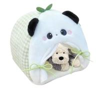 Tienda de cama para muñecas, muebles decorativos en miniatura - Pequeña cama de princesa, diseño - para niñas y dormitorio, salón, hogar, animales de peluche, juego de imaginación, decoración interior