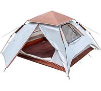 Tienda de Campaña 3-4 Personas, con a Prueba de Viento Impermeable, Tienda de campaña automática, Tienda de Cúpula de Doble para Trekking, Camping, Playa, Aventura Etc C