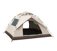 Tienda de campaña 4 Personas Tienda Ultraligera Pop up Tent Impermeable Resistente al Viento Transpirable y espaciosa Senderismo, Viajes en Familia y Excursionismo B-78.7 * 59.1 * 49.2IN